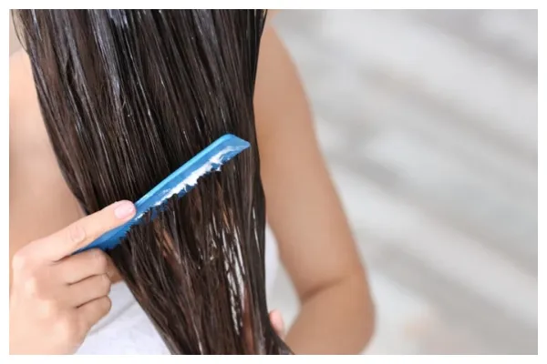 مراحل استفاده از ماسک مو روی موهای خیس